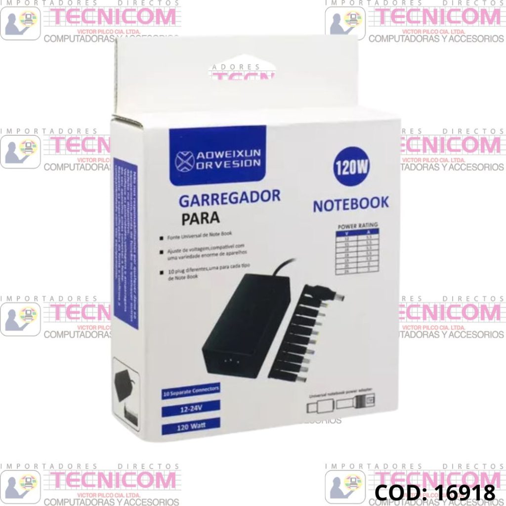 ADAPTADOR UNIVERSAL 12V-24V 12PLUGS