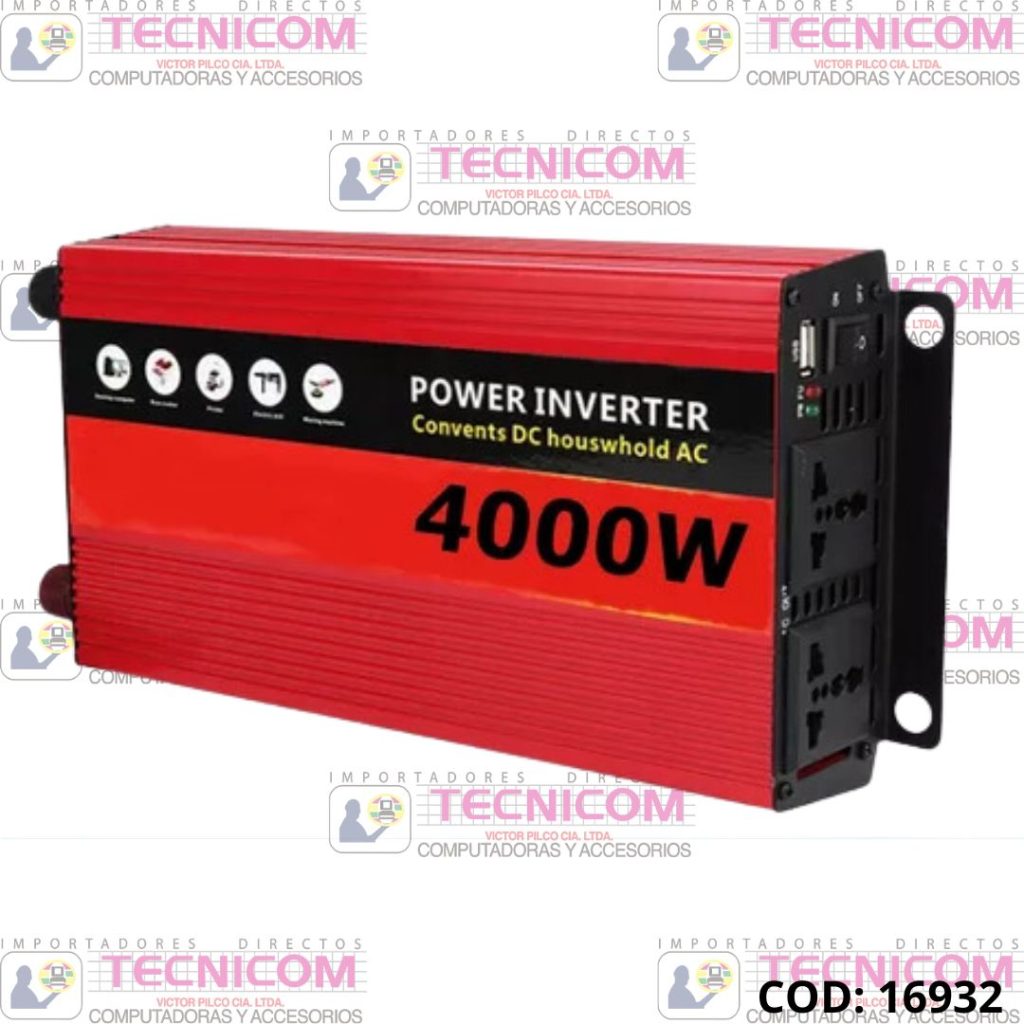 INVERSOR 4000W 12V-110V