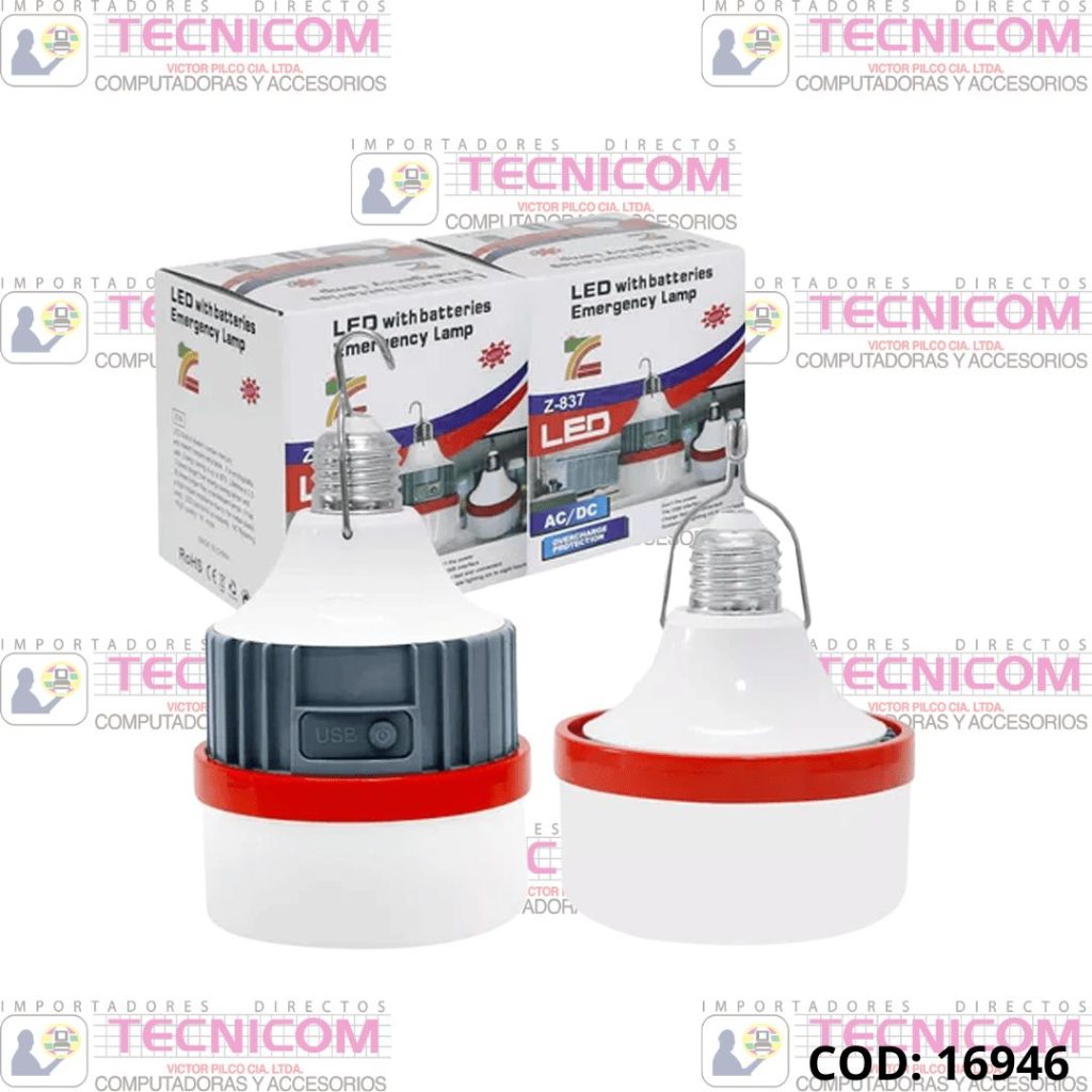 FOCO LED RECARGABLE 30W
