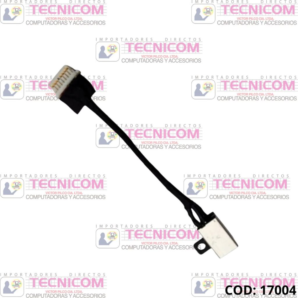 PIN DE CARGA DELL 5501 5400 4.5x3.0 5CM 7PIN 8HILOS