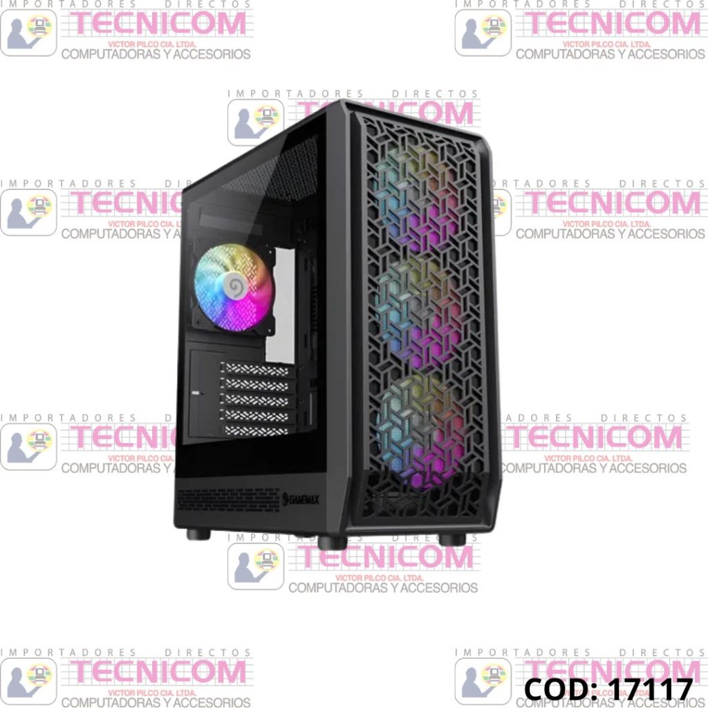 CASE GAMER GAMEMAX FORGE MB SIN FUENTE MINI TOWER
