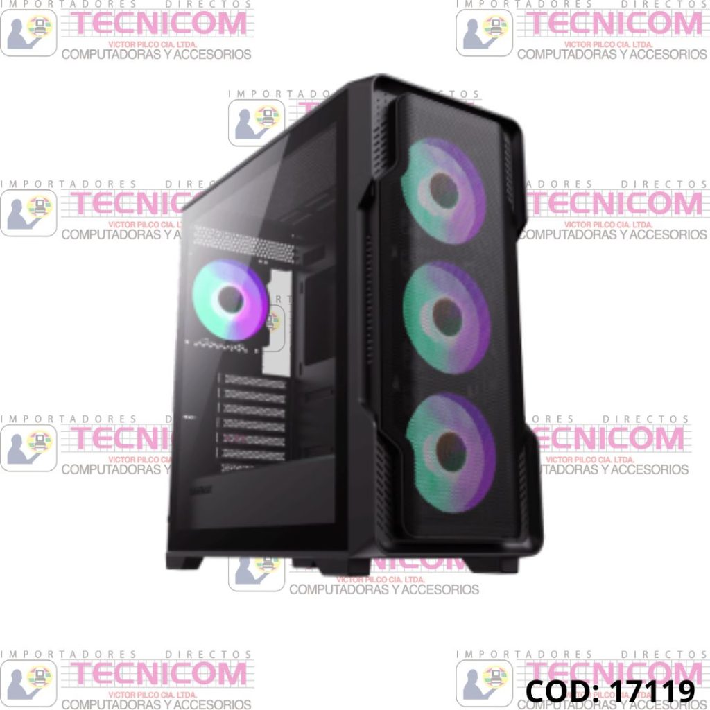 CASE GAMER GAMEMAX SIEGE BK SIN FUENTE FULL TOWER