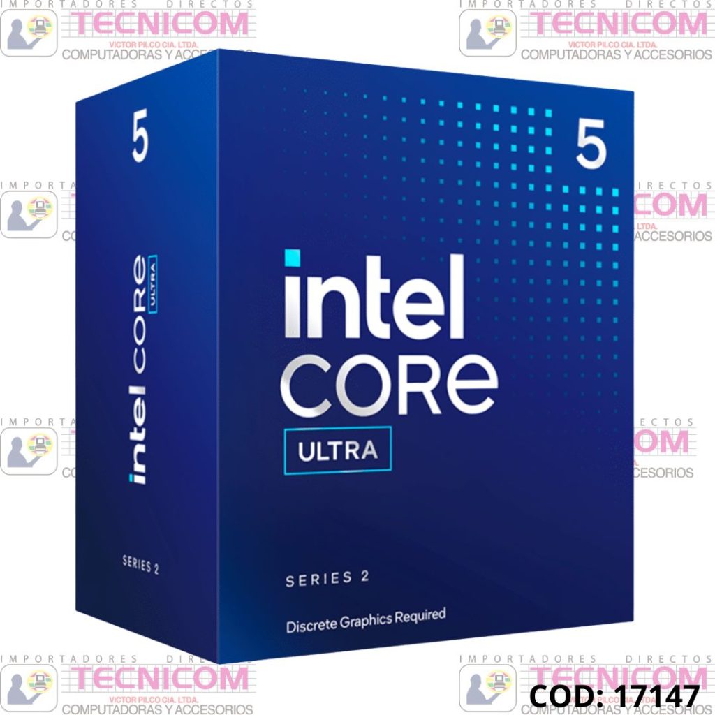 PROCESADOR INTEL ULTRA 5-225 3.3GHZ 20MB 24CORE LGA1851