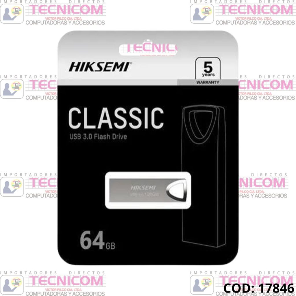 MEMORIA USB HIKSEMI 64GB USB 2.0
