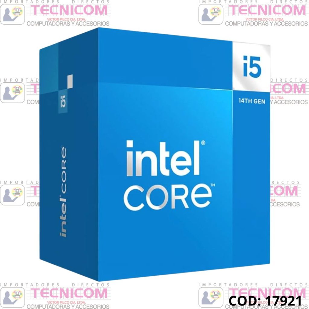 PROCESADOR INTEL I5-14400F 2.5-4.7Ghz 20MB 10core 14va GEN SIN VIDEO