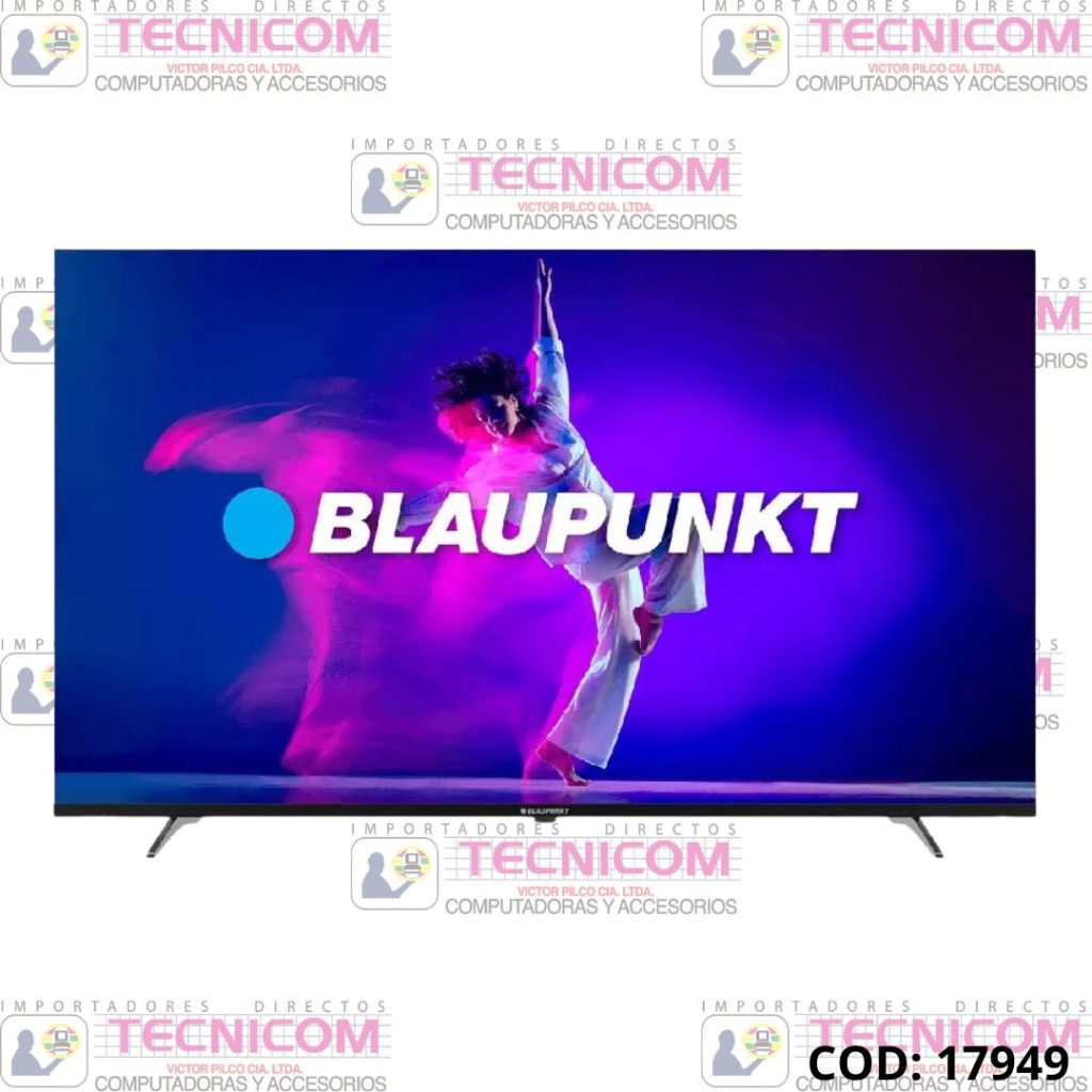 TELEVISOR BLAUPUNKT 55TBKUHD 55" 4K UHD GOOGLE TV