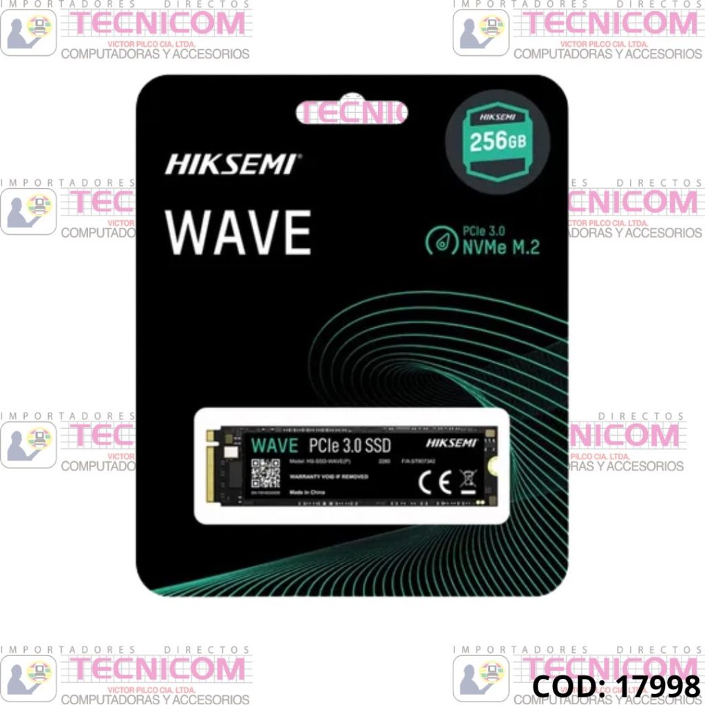 DISCO SOLIDO HIKSEMI 256GB NVME PCI-Exp