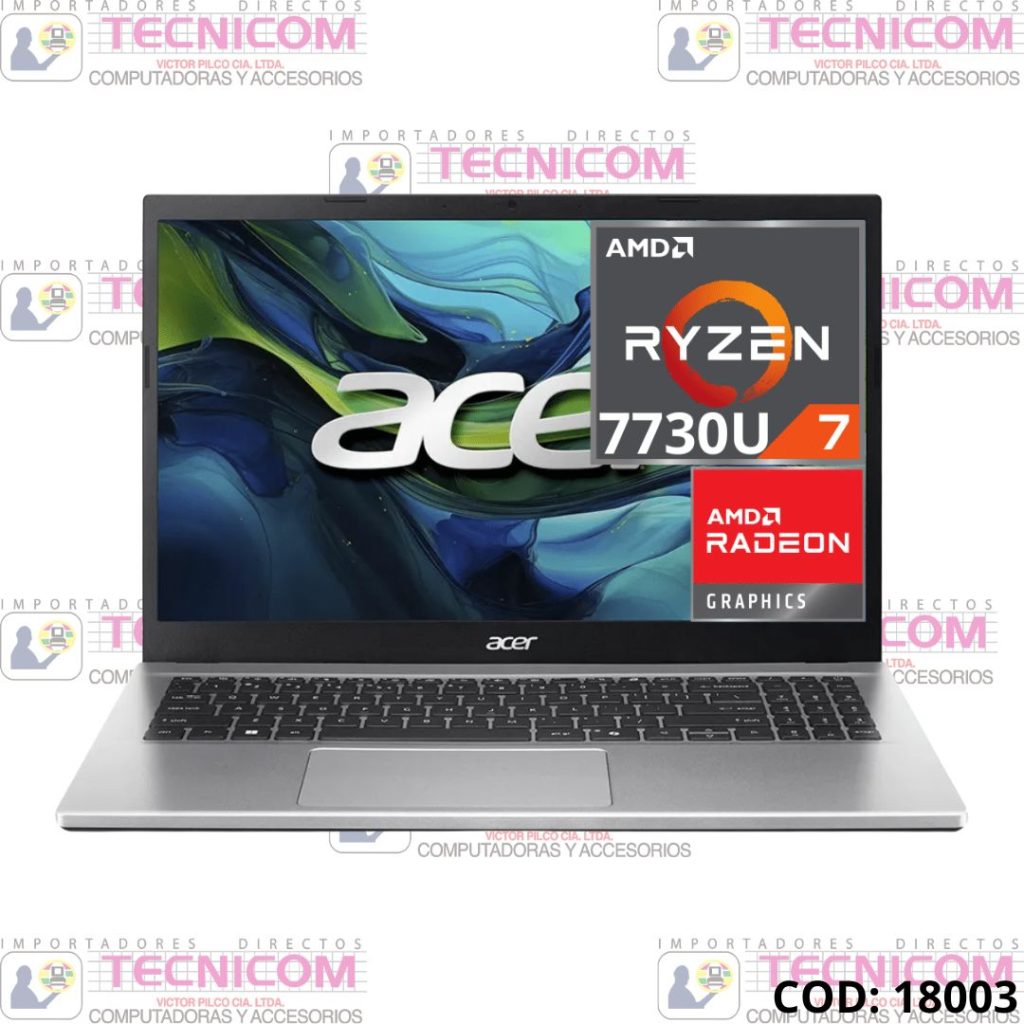 LAPTOP ACER AG15-42P-R9 RYZEN 7-7730U 16GB 512SSD 15.6" W11H