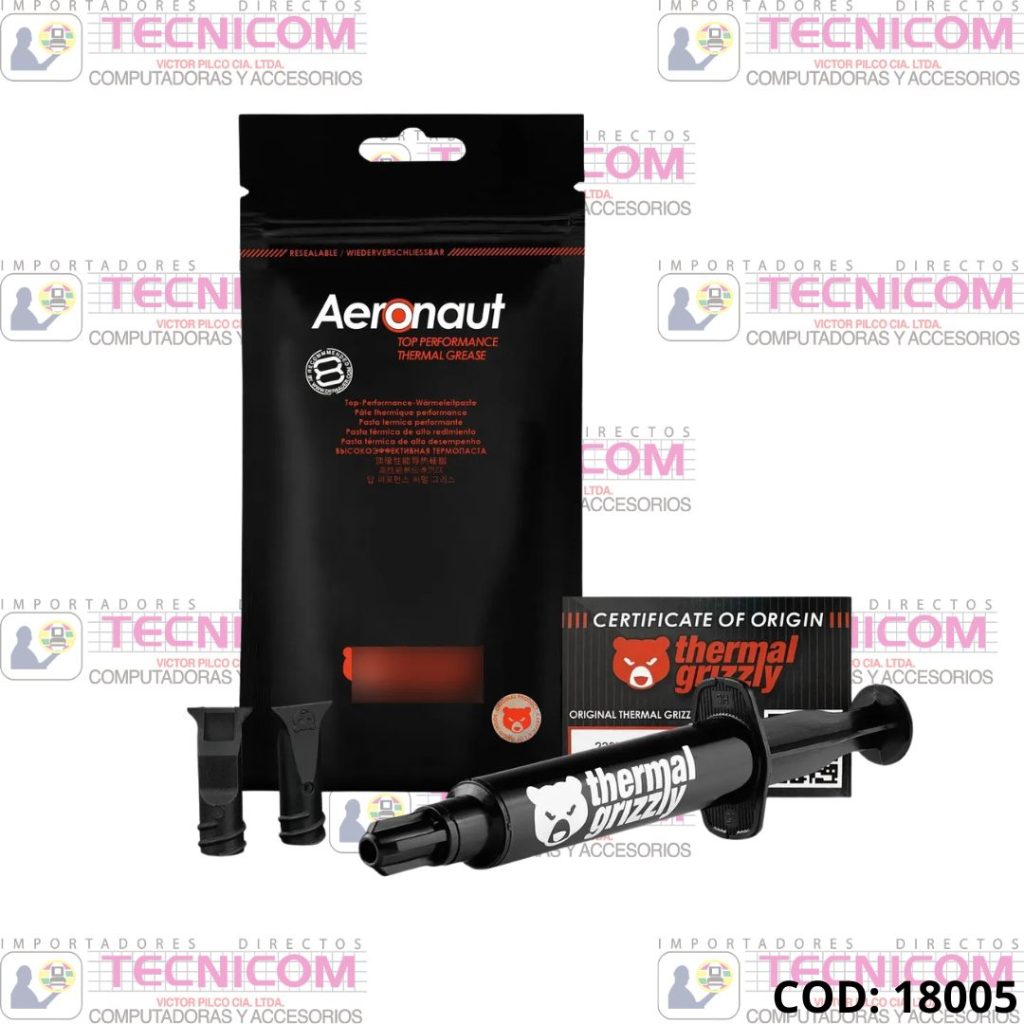 PASTA TERMICA PARA CPU GRIZZLY 5.5GR 12,5 W/mk
