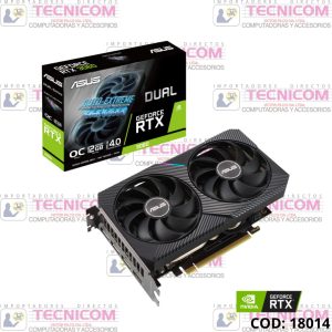 TARJETA DE VIDEO PCI-EXP ASUS DUAL RTX3060 12GB GDDR6 2VENT